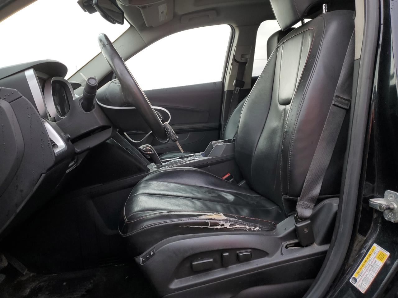 2011 Chevrolet Equinox VIN 2CNFLGE55B6284083 Copart auction photo, front end / side damage thumbnail 7