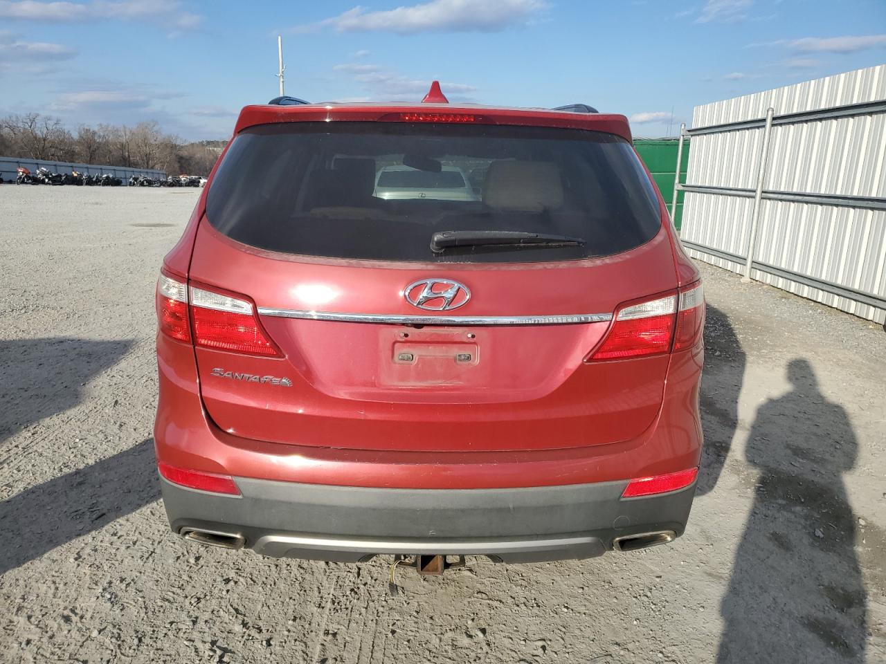 2013 Hyundai Santa Fe VIN KM8SN4HF3DU007514 Copart auction photo, minor dent/scratches / normal wear damage thumbnail 6
