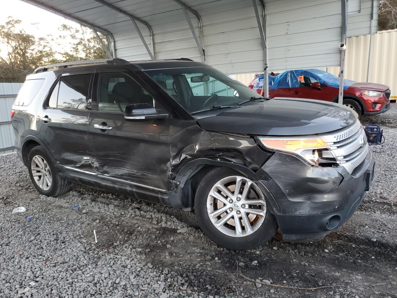 2015 Ford Explorer VIN 1FM5K7D82FGC33608 Copart auction photo, all over damage thumbnail 4