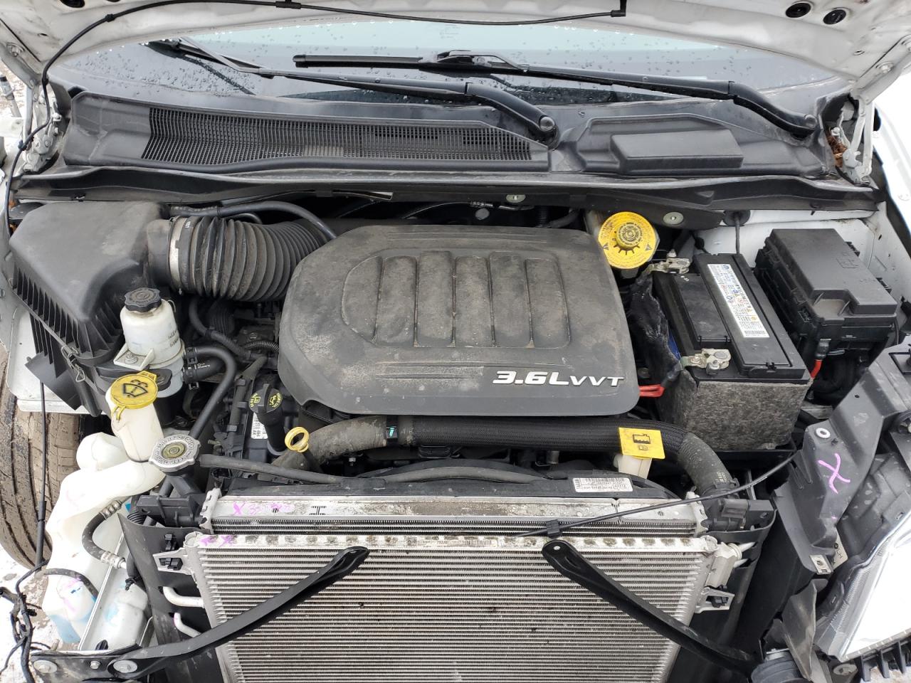 2018 Dodge Caravan VIN 2C4RDGBG9JR138464 Copart auction photo, front end / side damage thumbnail 12