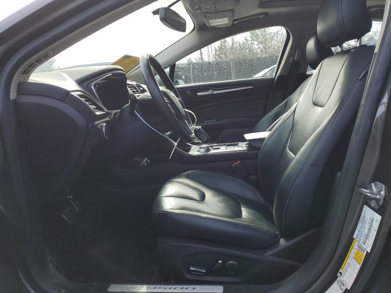 2017 Ford Fusion VIN 3FA6P0RU9HR301623 Copart auction photo, front end damage thumbnail 7