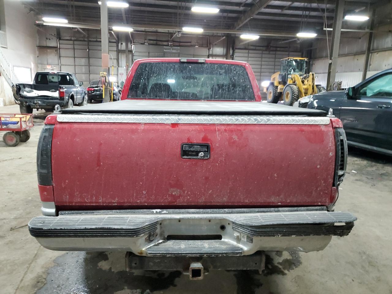 1996 GMC Sierra VIN 1GTEC19R4TE535666 Copart auction photo, front end / undercarriage damage thumbnail 6