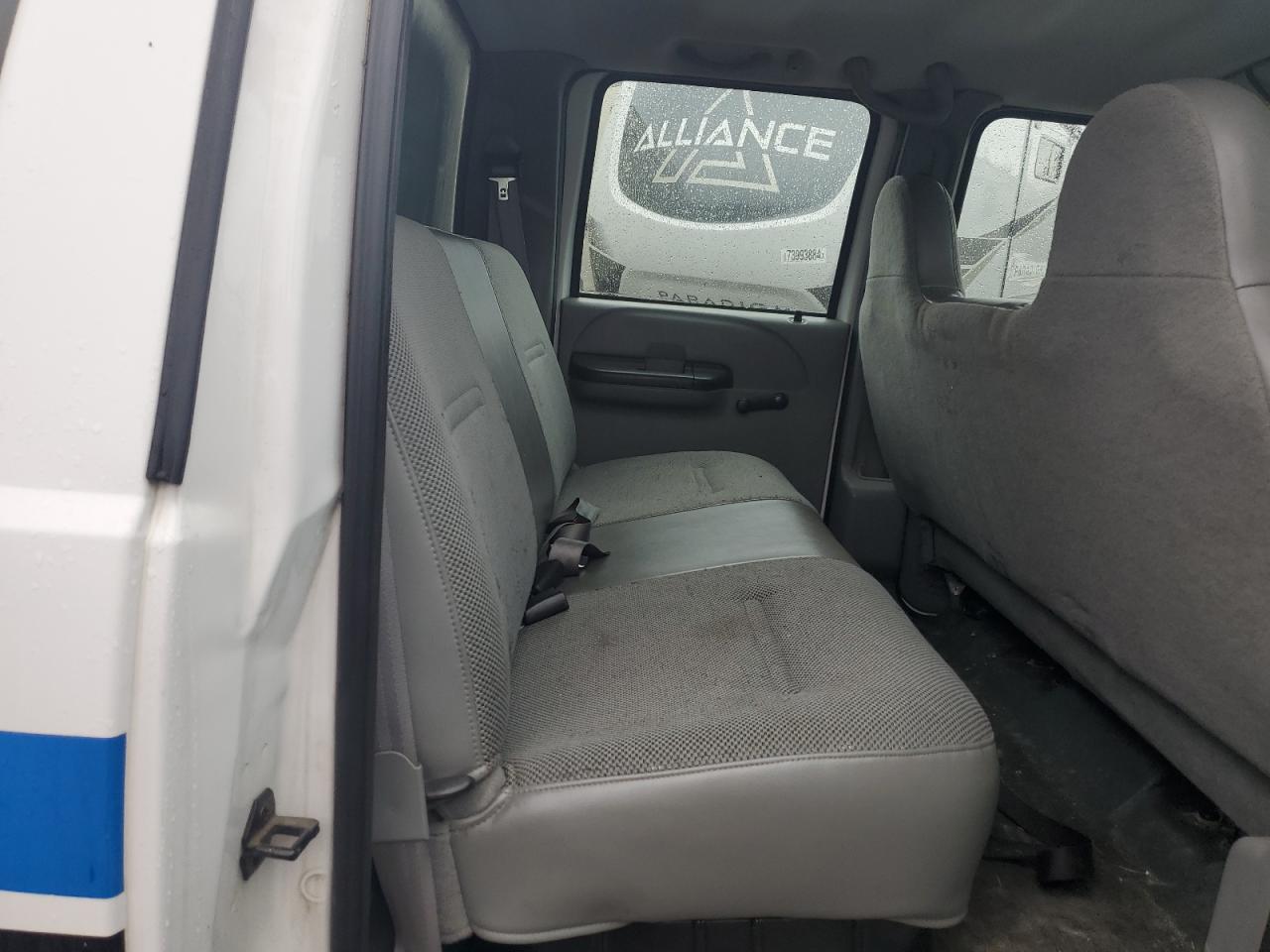 2005 Ford F250 VIN 1FTSW21P55EB11975 Copart auction photo, water/flood damage thumbnail 10