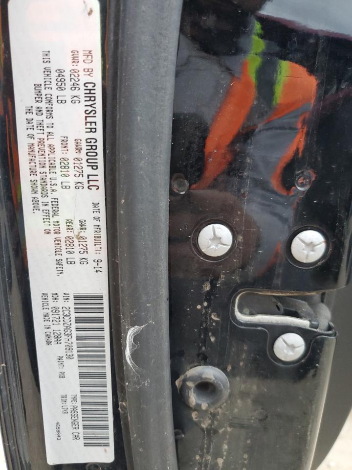2015 Dodge Challenger VIN 2C3CDZAG3FH709130 Copart auction photo, front end / hail damage thumbnail 12