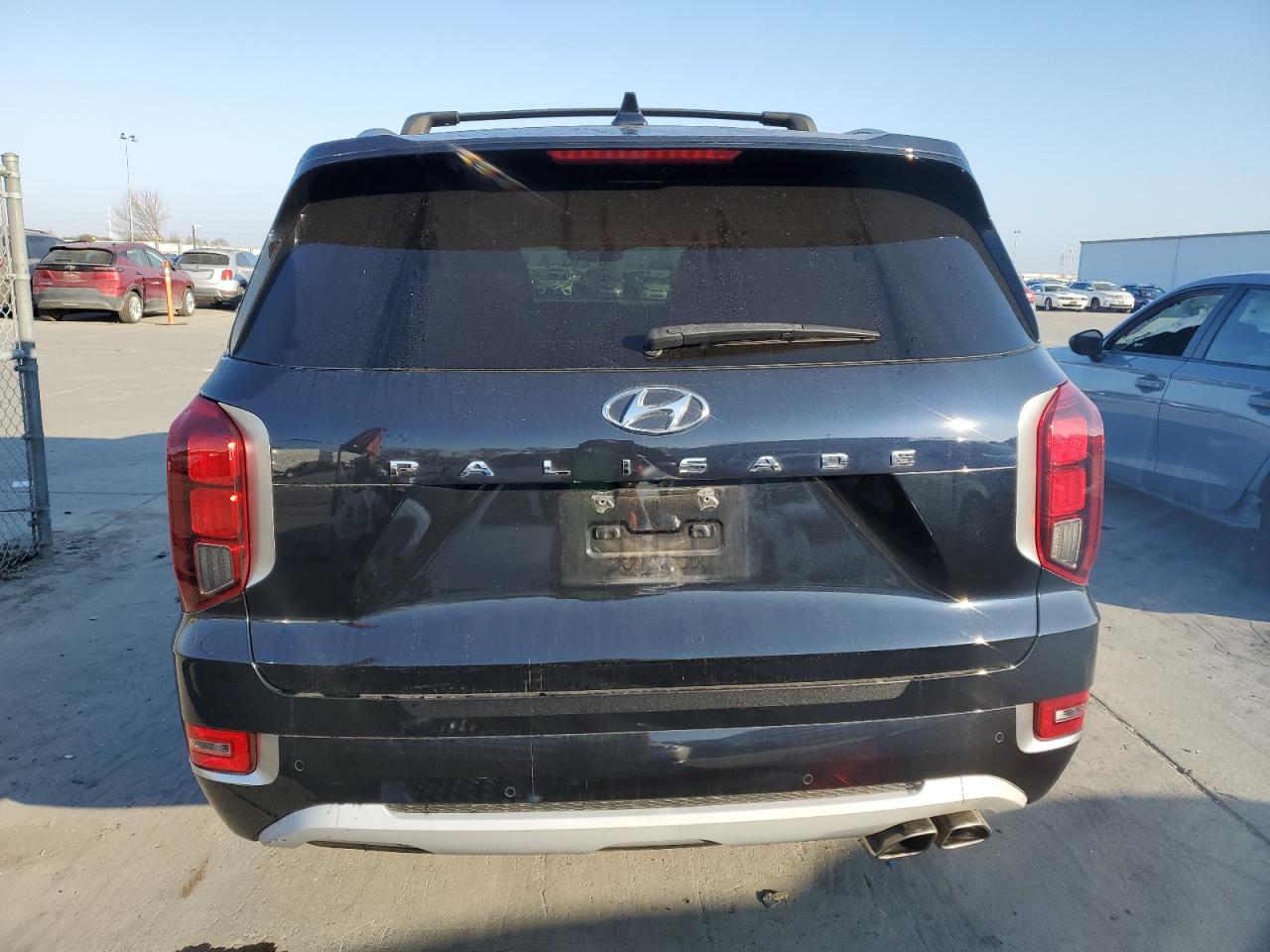 2021 Hyundai Palisade VIN KM8R54HE8MU333850 Copart auction photo, front end damage thumbnail 6