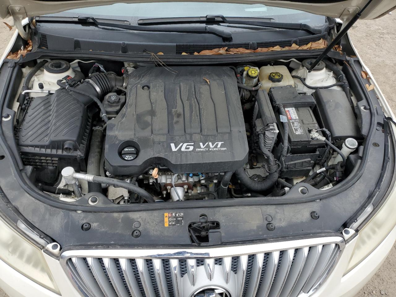 2012 Buick LaCrosse VIN 1G4GD5E39CF319316 Copart auction photo, side damage thumbnail 12