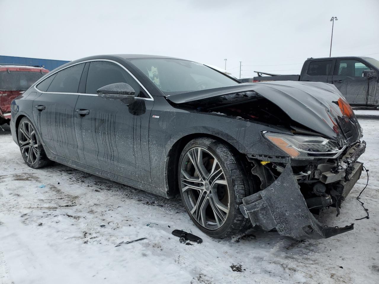 2019 Audi A7 VIN WAUV2AF21KN036183 Copart auction photo, front end damage thumbnail 4