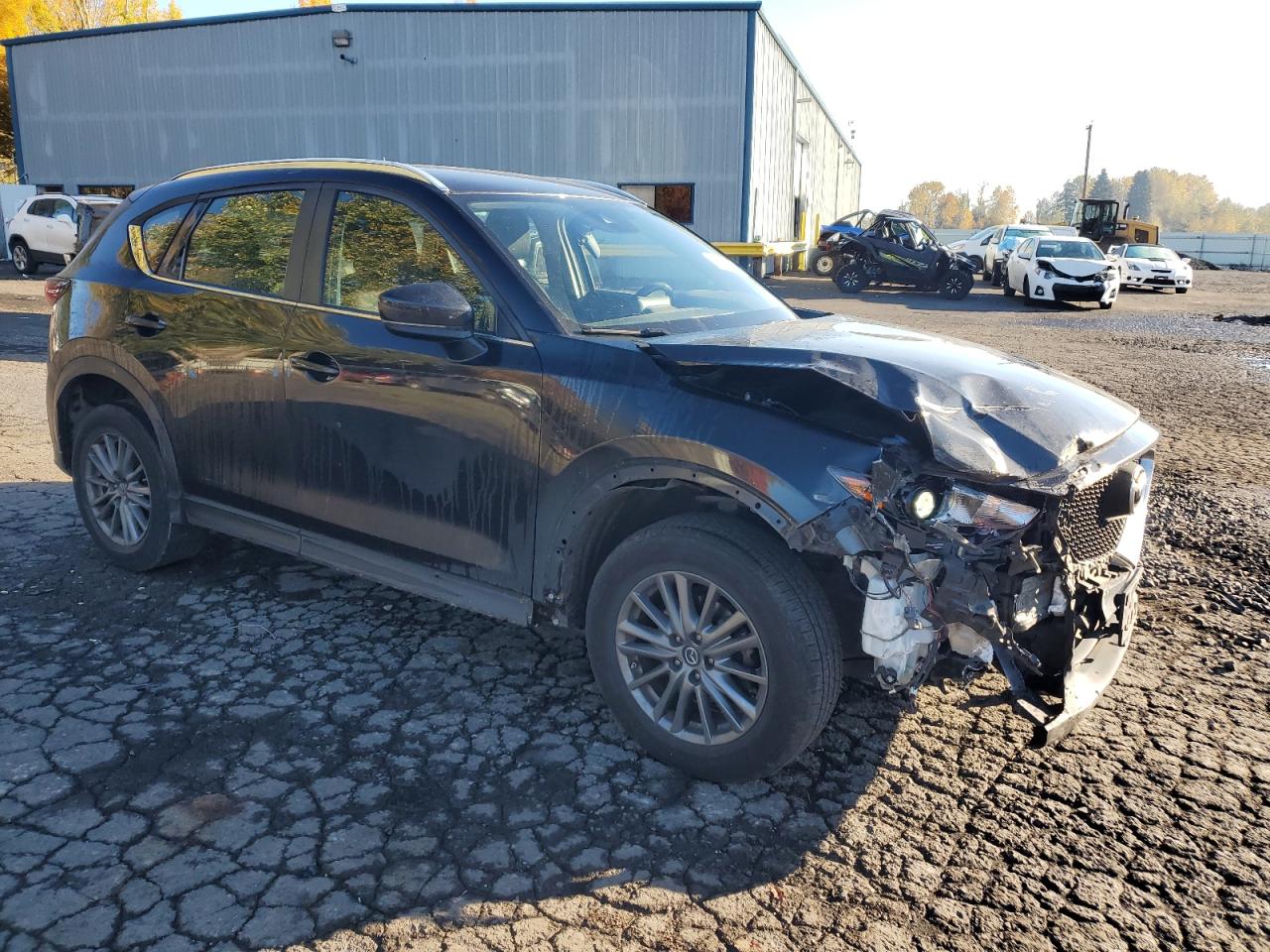 2017 Mazda CX-5 VIN JM3KFBBL4H0216155 Copart auction photo, front end damage thumbnail 4