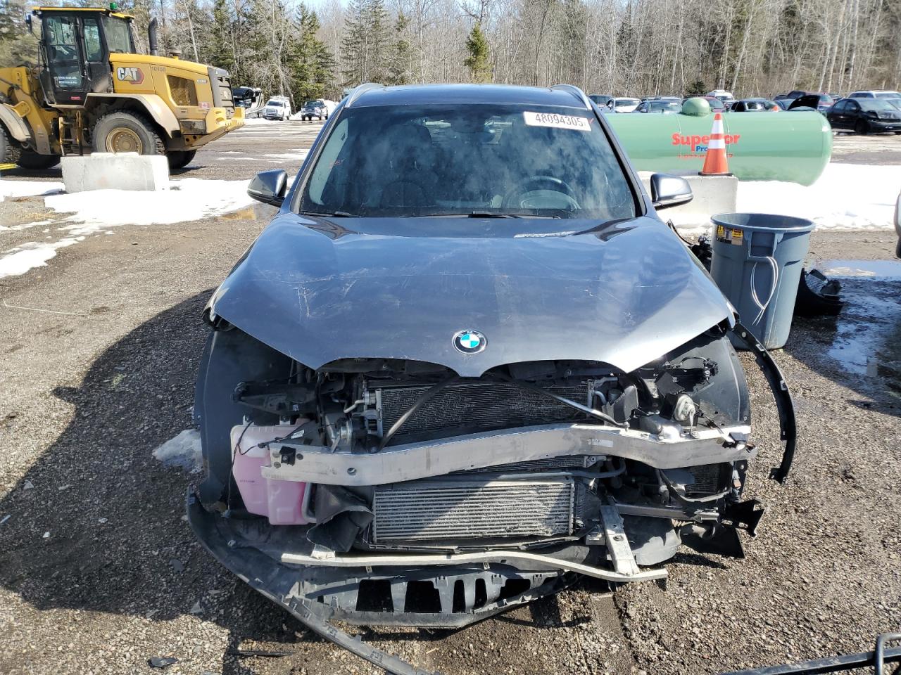 2016 BMW X1 VIN WBXHT3C33G5E48494 Copart auction photo, front end / undercarriage damage thumbnail 5