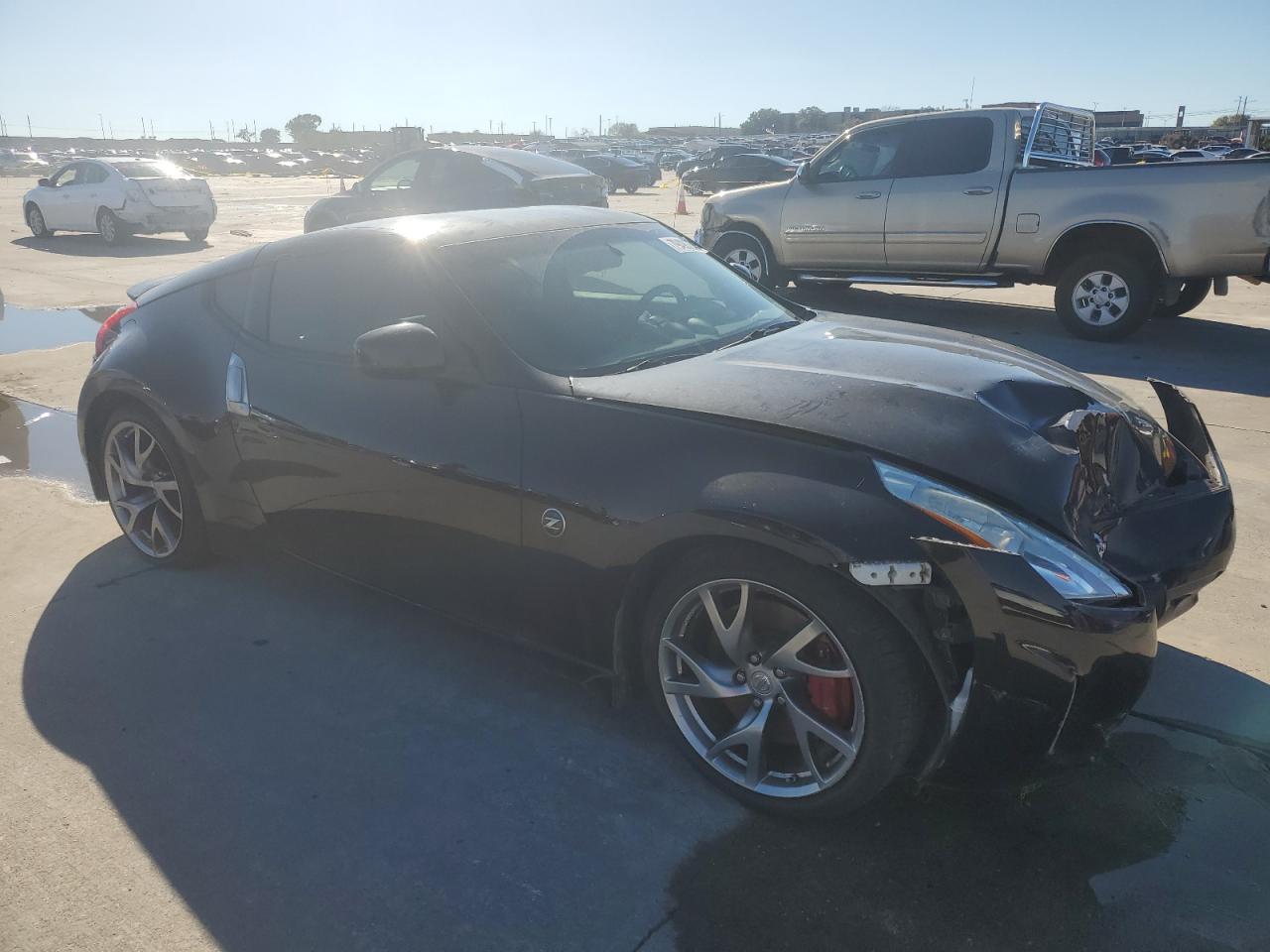2014 Nissan 370Z VIN JN1AZ4EH9EM637214 Copart auction photo, front end damage thumbnail 4