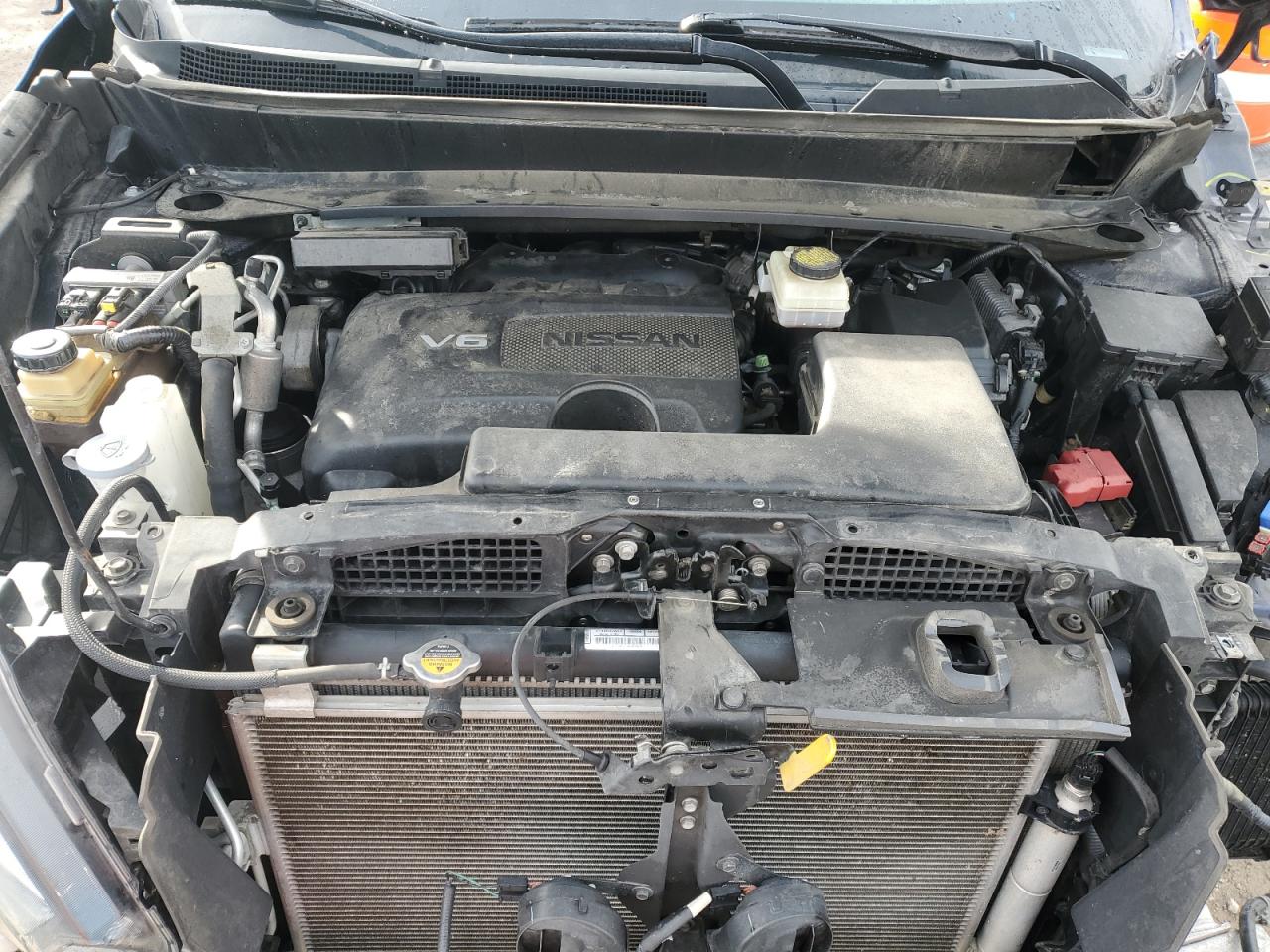 2018 Nissan Pathfinder VIN 5N1DR2MN1JC603267 Copart auction photo, front end / rear end damage thumbnail 11
