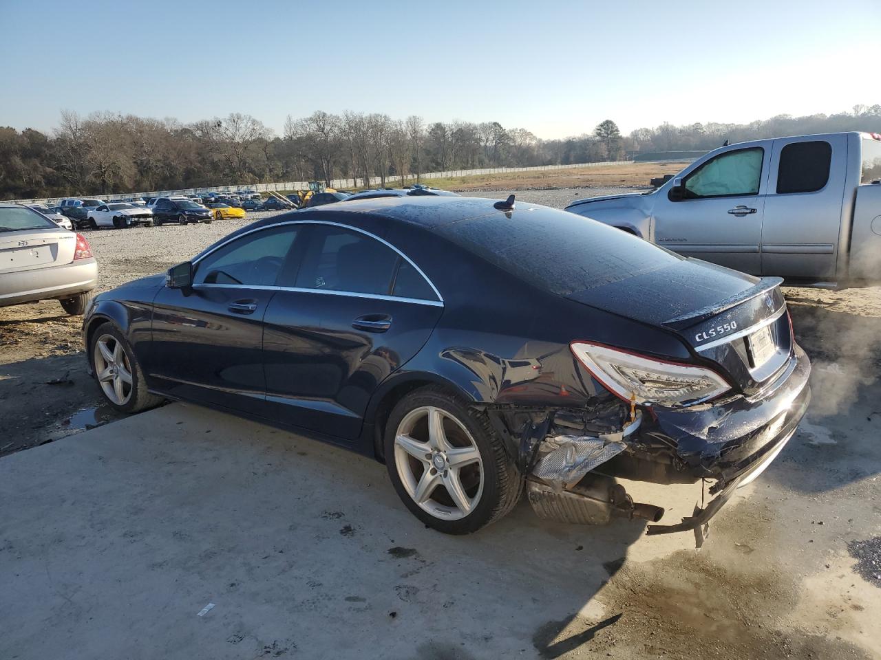 2014 Mercedes-Benz Cls-klasse VIN WDDLJ7DB7EA107312 Copart auction photo, rear end damage thumbnail 2