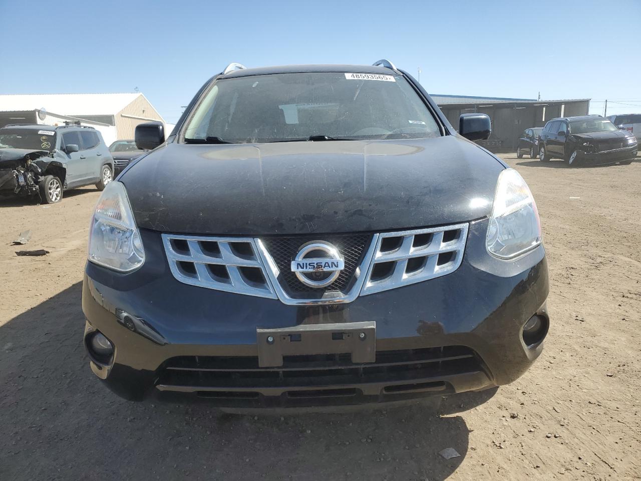 2012 Nissan Rogue VIN JN8AS5MV0CW357296 Copart auction photo, front end / minor dent/scratches damage thumbnail 5