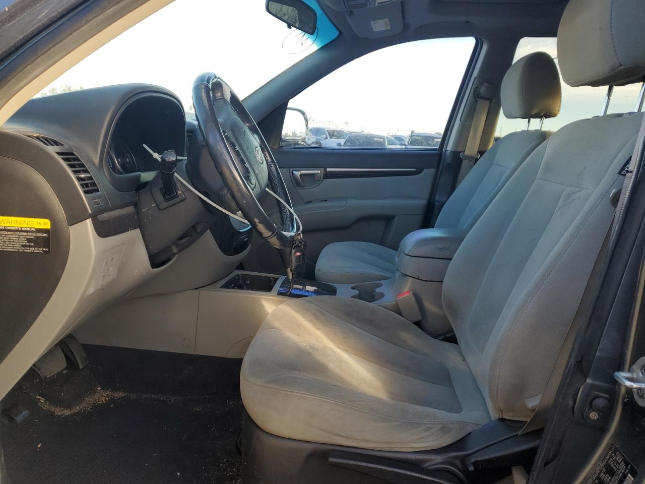 2009 Hyundai Santa Fe VIN 5NMSG73D19H307850 Copart auction photo, front end / hail damage thumbnail 7