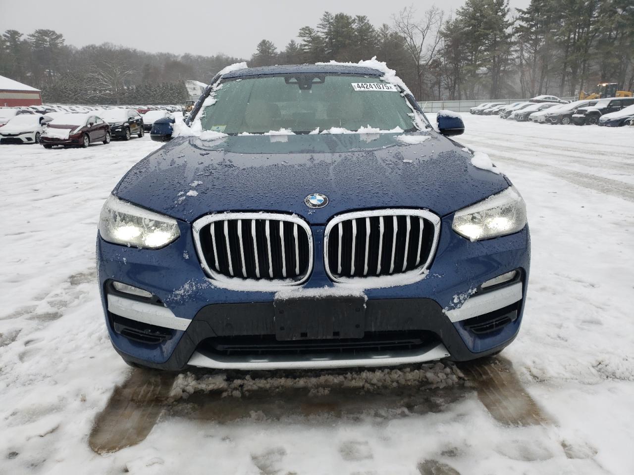 2019 BMW X3 VIN 5UXTR9C5XKLE16610 Copart auction photo, front end damage thumbnail 5
