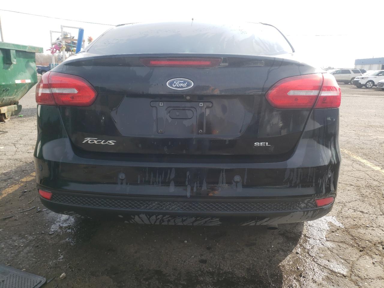 2017 Ford Focus VIN 1FADP3H21HL225354 Copart auction photo, front end / side damage thumbnail 6