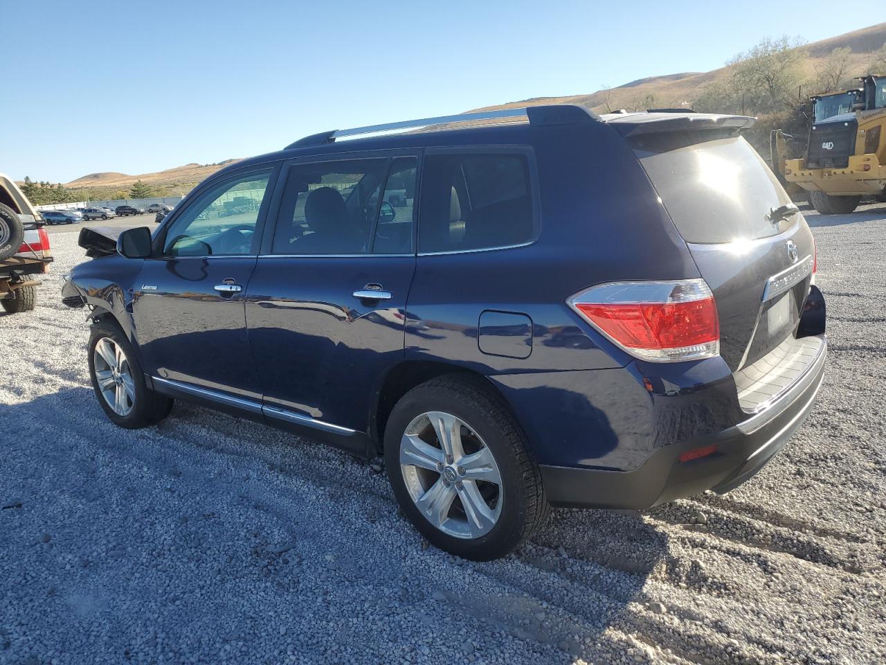 2012 Toyota Highlander VIN 5TDDK3EH7CS157585 Copart auction photo, front end damage thumbnail 2