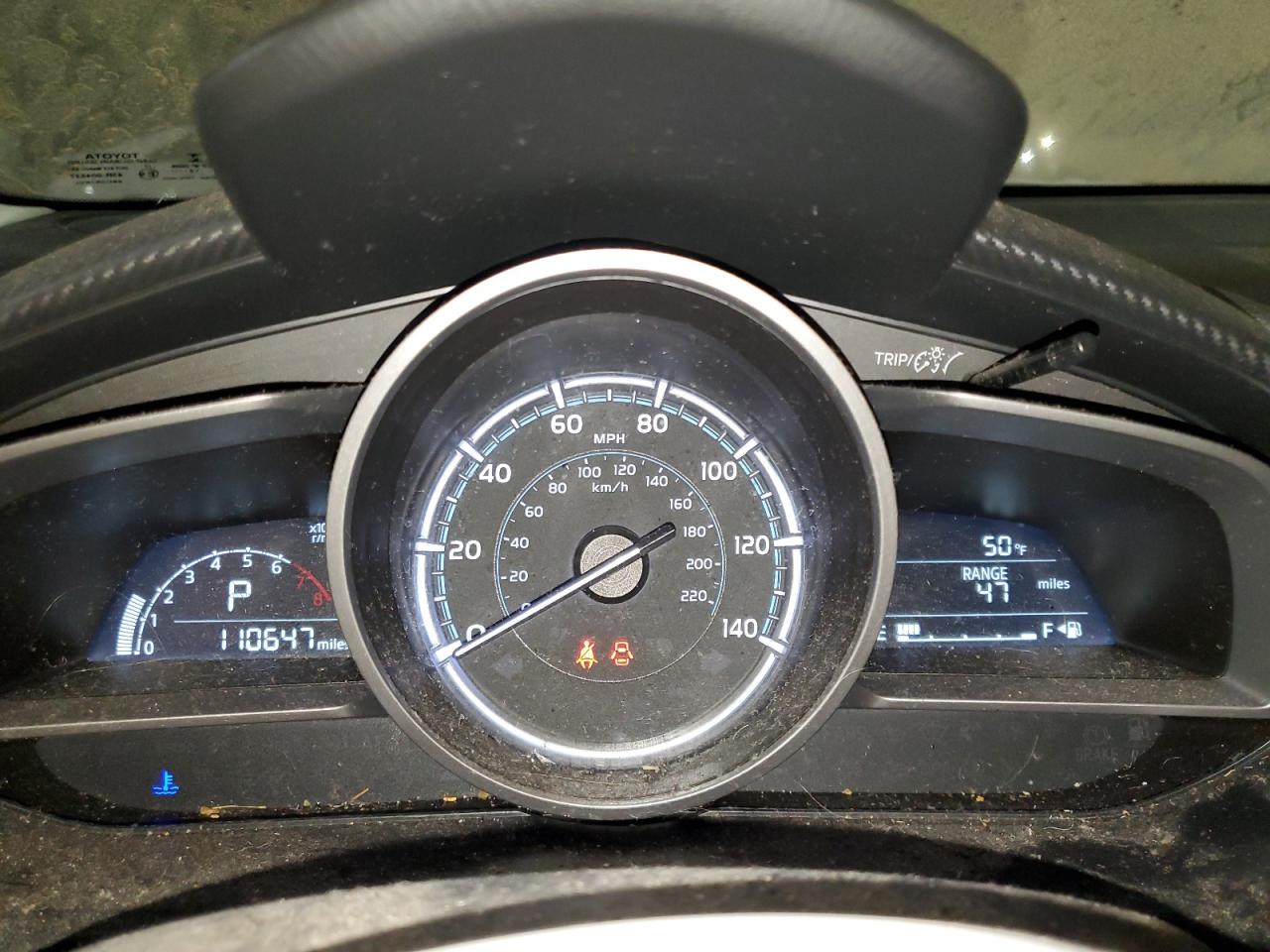 2019 Toyota Yaris VIN 3MYDLBYV9KY505081 Copart auction photo, front end damage thumbnail 9