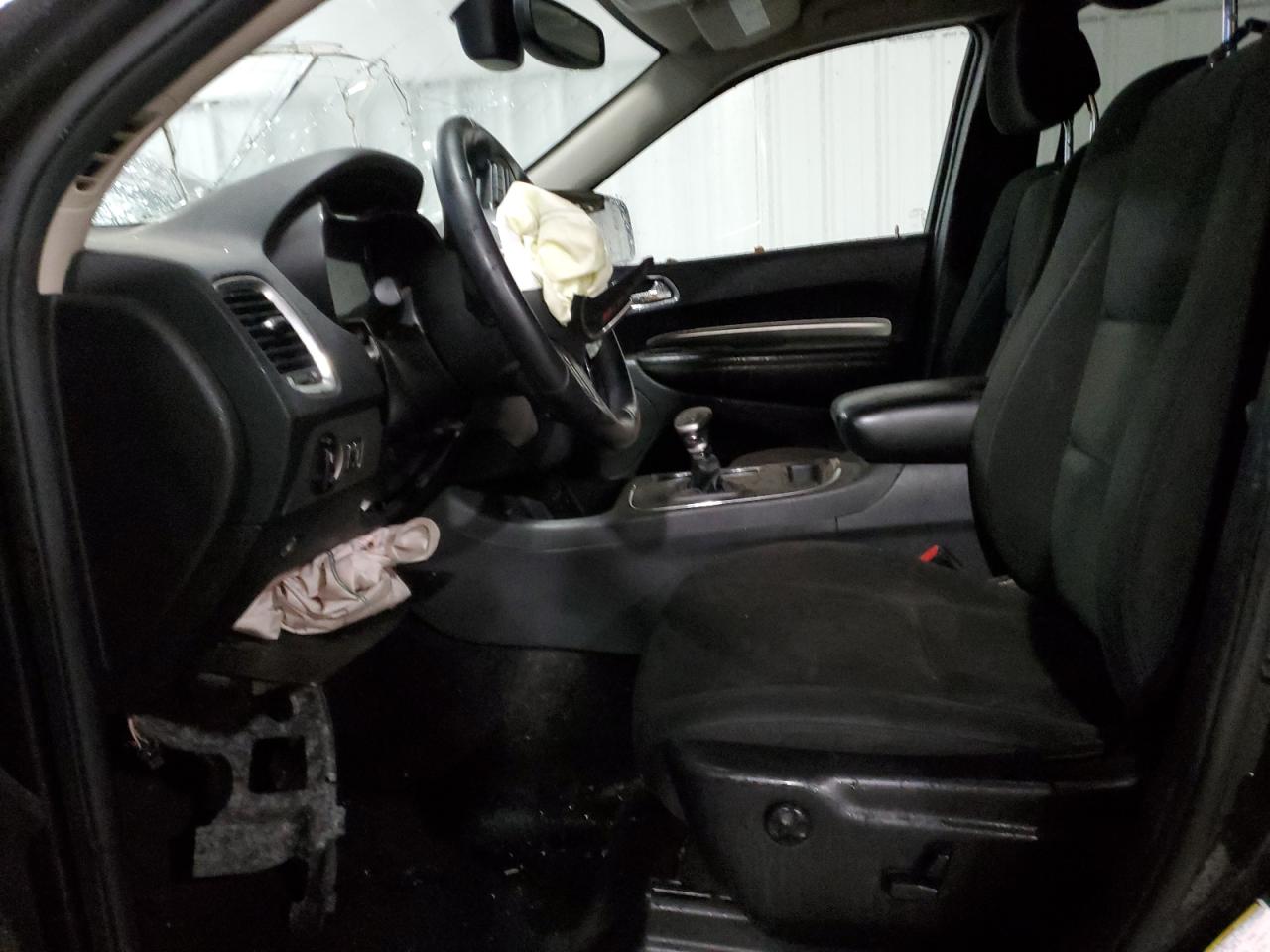 2018 Dodge Durango VIN 1C4RDHAG2JC438928 Copart auction photo, front end / side damage thumbnail 7