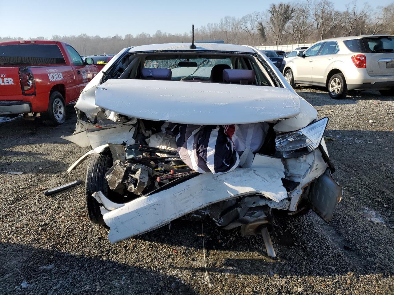 2011 KIA Forte VIN KNAFU4A22B5366146 Copart auction photo, rear end / front end damage thumbnail 6