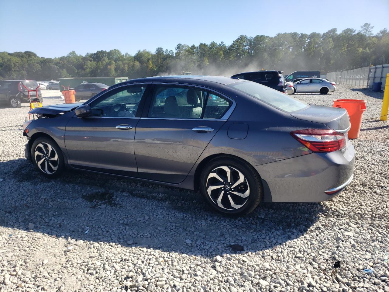 2016 Honda Accord VIN 1HGCR2F89GA170519 Copart auction photo, front end / undercarriage damage thumbnail 2