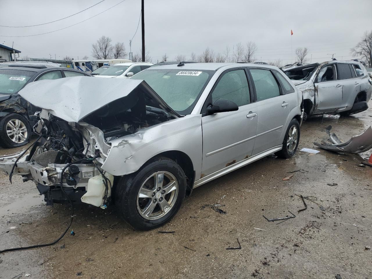 2005 Chevrolet Malibu VIN 1G1ZT64865F321569
