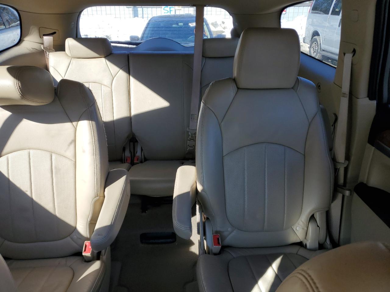 2011 Buick Enclave VIN 5GAKRBED0BJ411435 Copart auction photo, side damage thumbnail 10