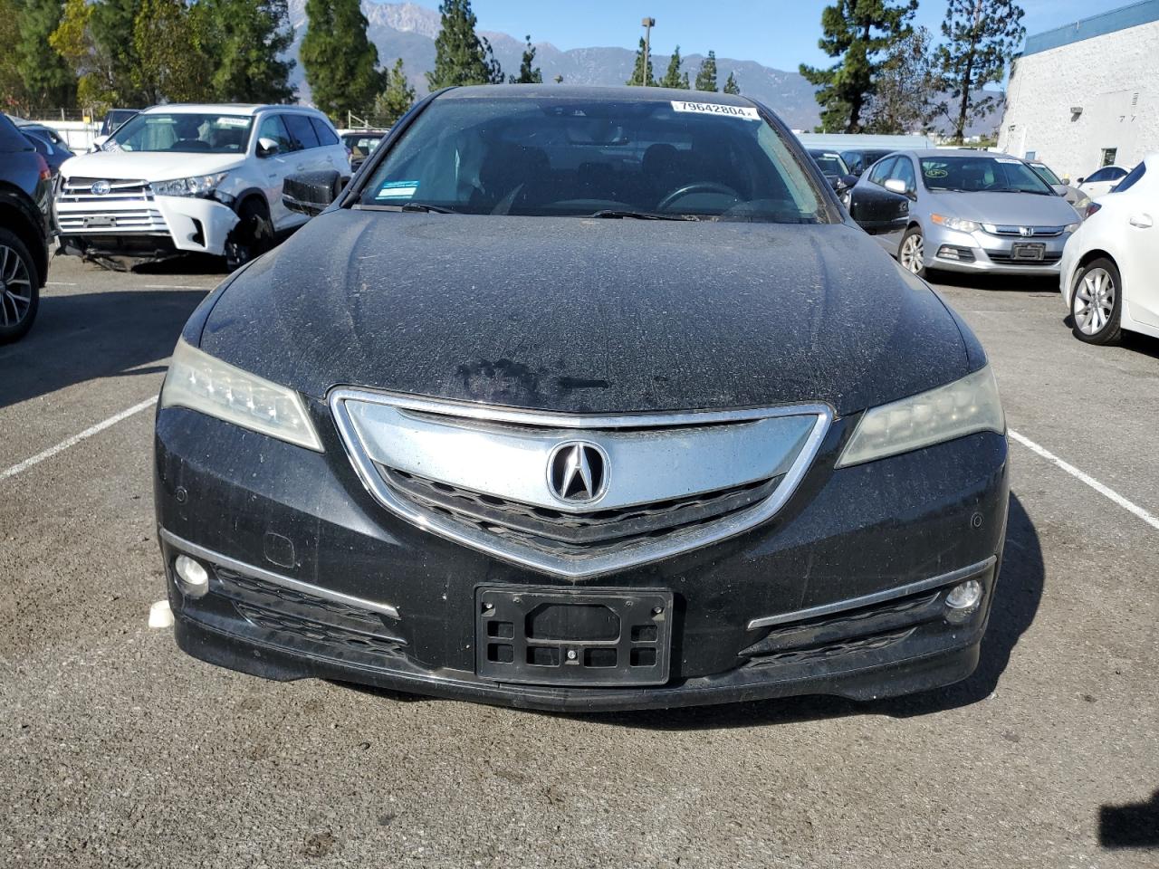2015 Acura TLX VIN 19UUB2F70FA017154 Copart auction photo, side damage thumbnail 5