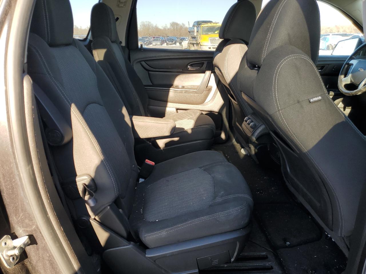 2013 Chevrolet Traverse VIN 1GNKRGKD7DJ260958 Copart auction photo, front end / side damage thumbnail 11
