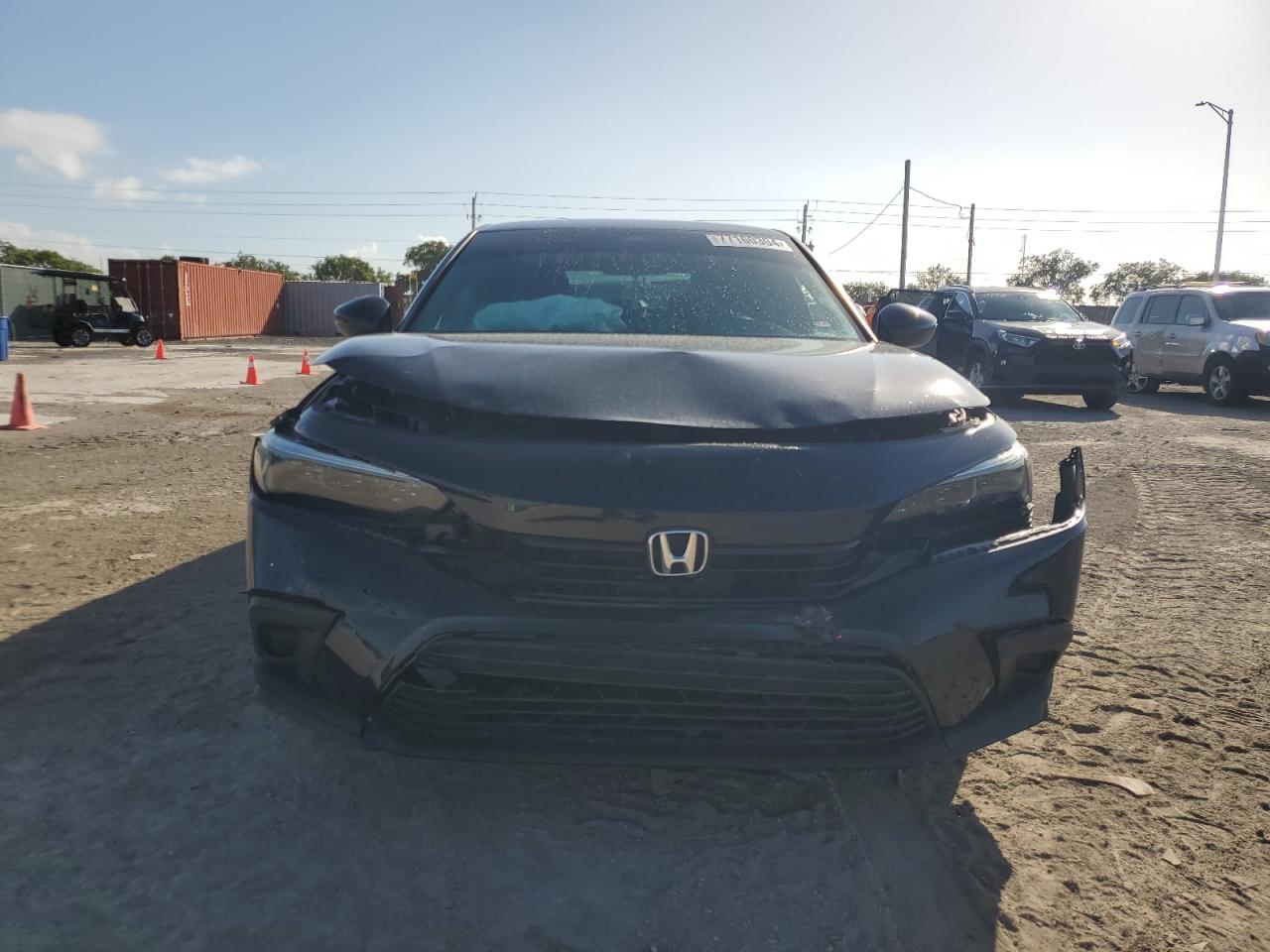 2023 Honda Civic VIN 2HGFE2F55PH535035 Copart auction photo, front end damage thumbnail 5