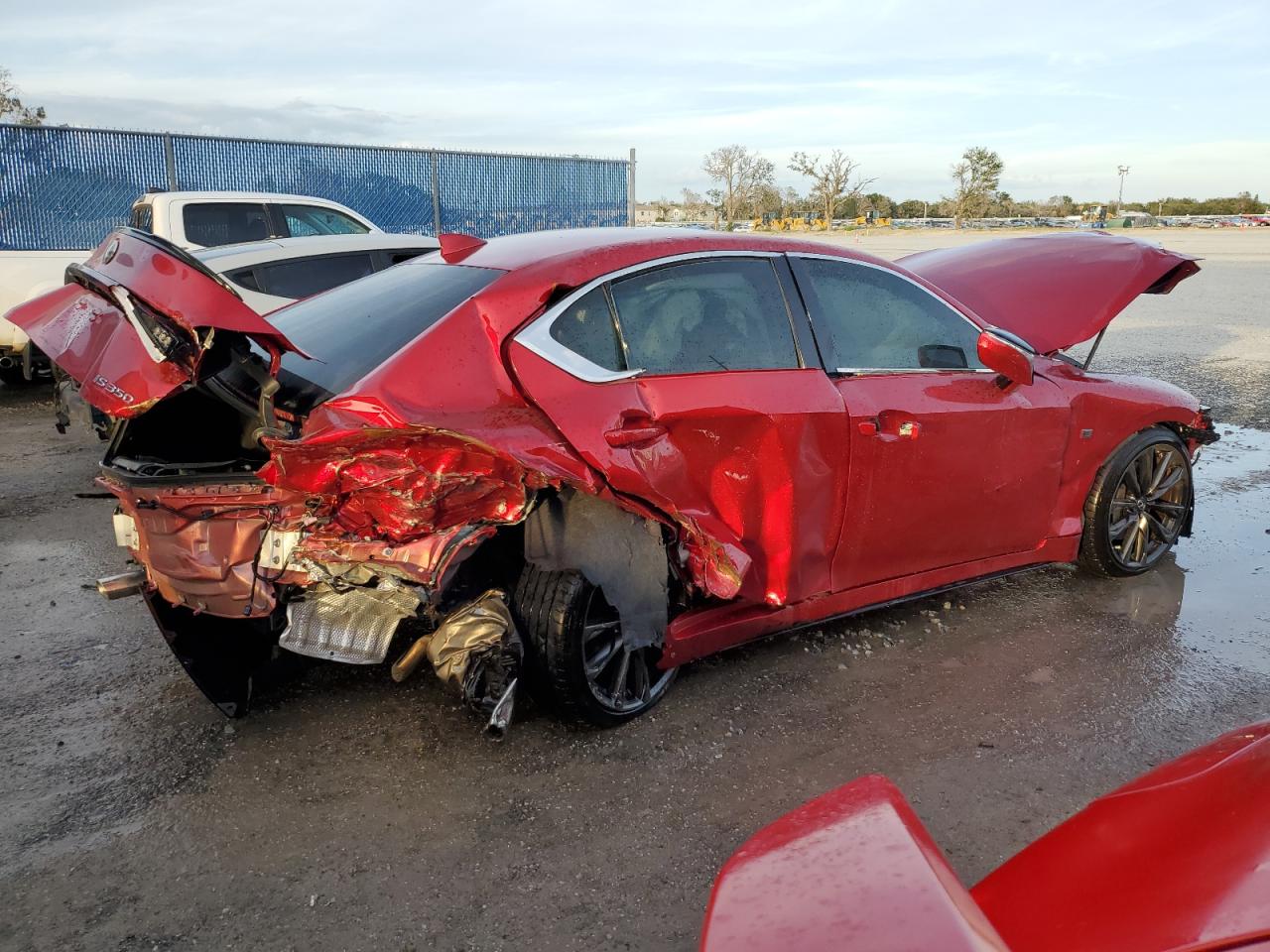2023 Lexus IS VIN JTHBZ1B29P5068344 Copart auction photo, all over damage thumbnail 3