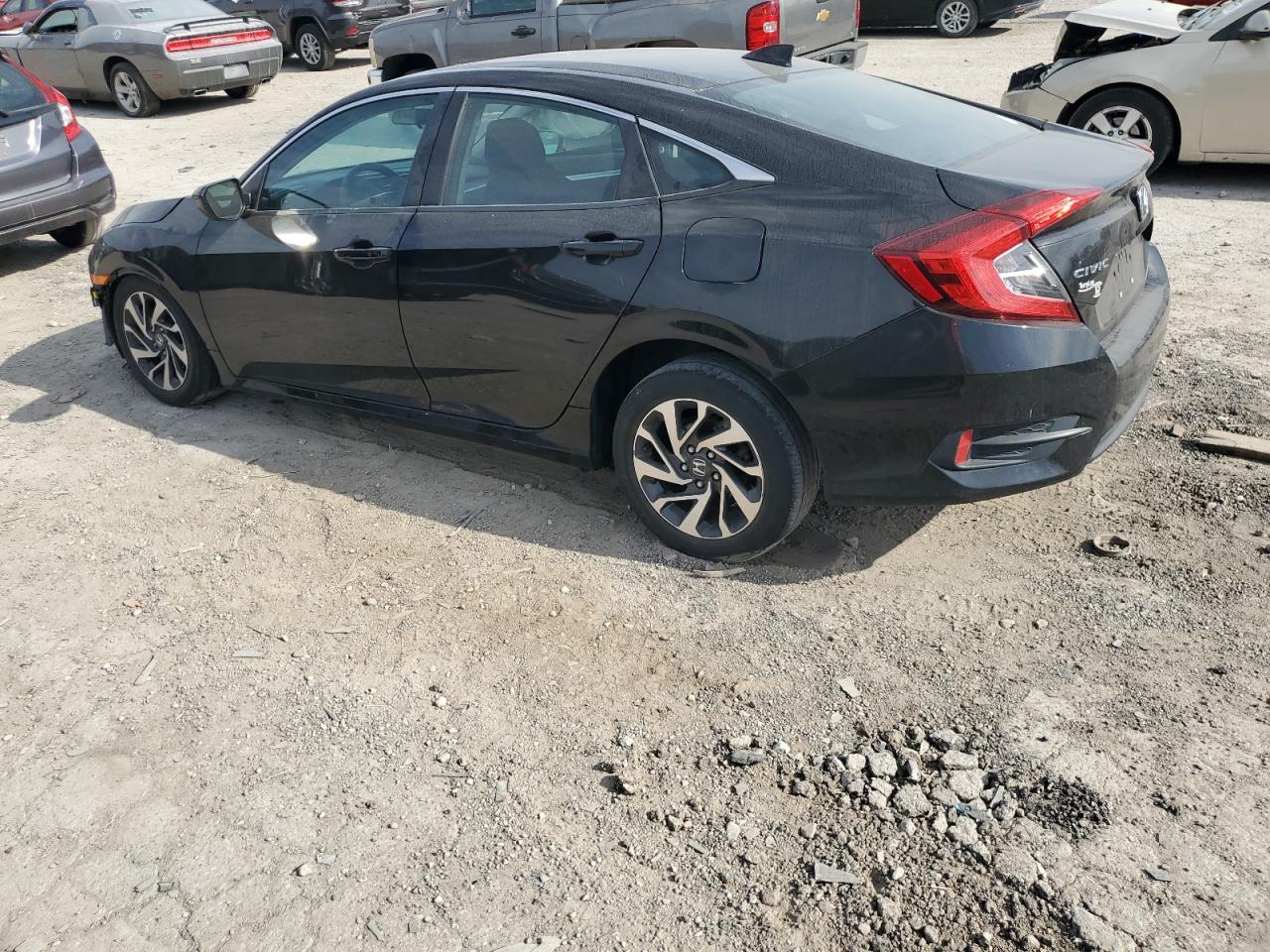 2017 Honda Civic VIN 19XFC2F70HE009804 Copart auction photo, front end / undercarriage damage thumbnail 2