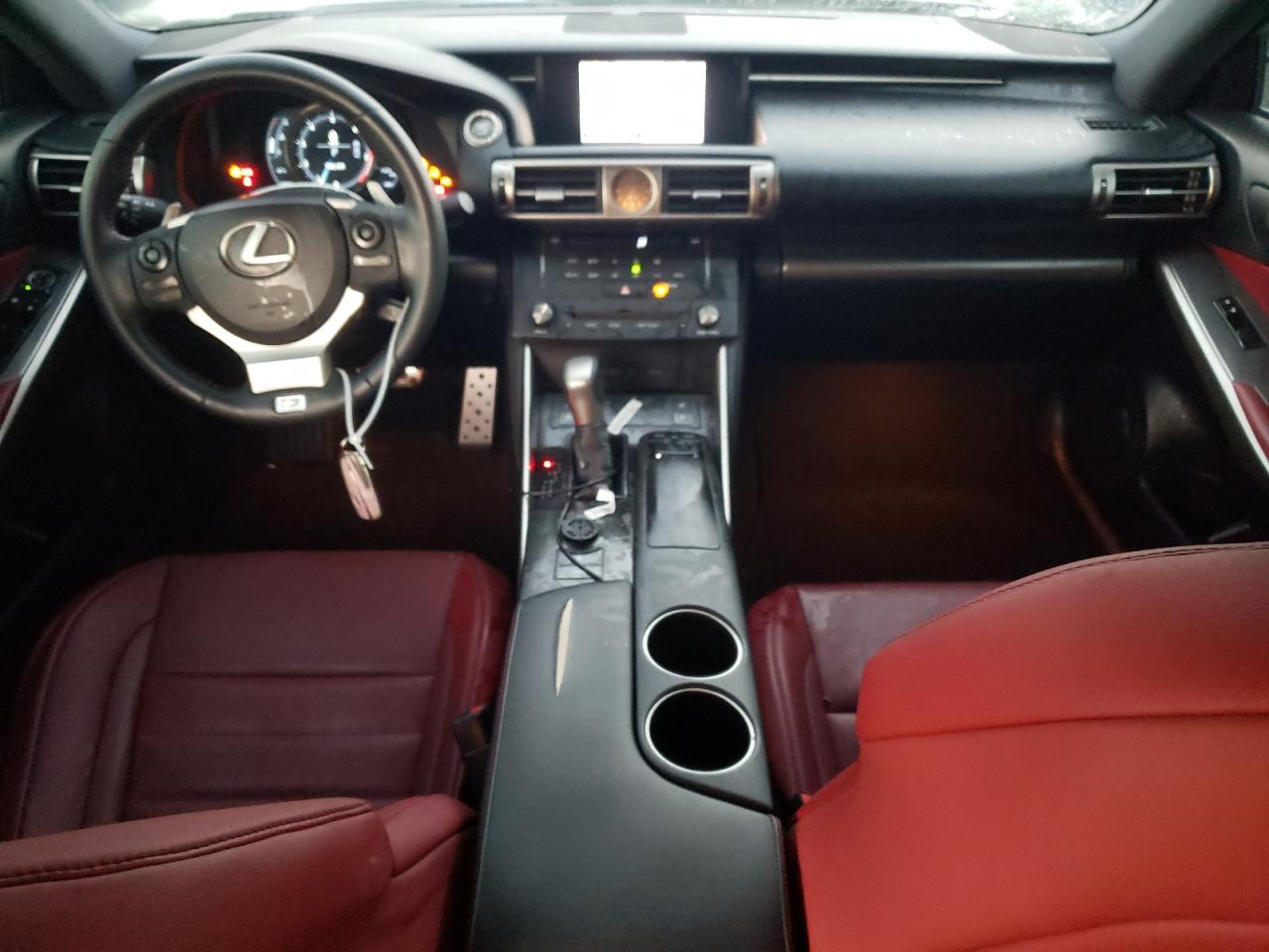 2015 Lexus IS VIN JTHBF1D2XF5073380 Copart auction photo, all over damage thumbnail 8