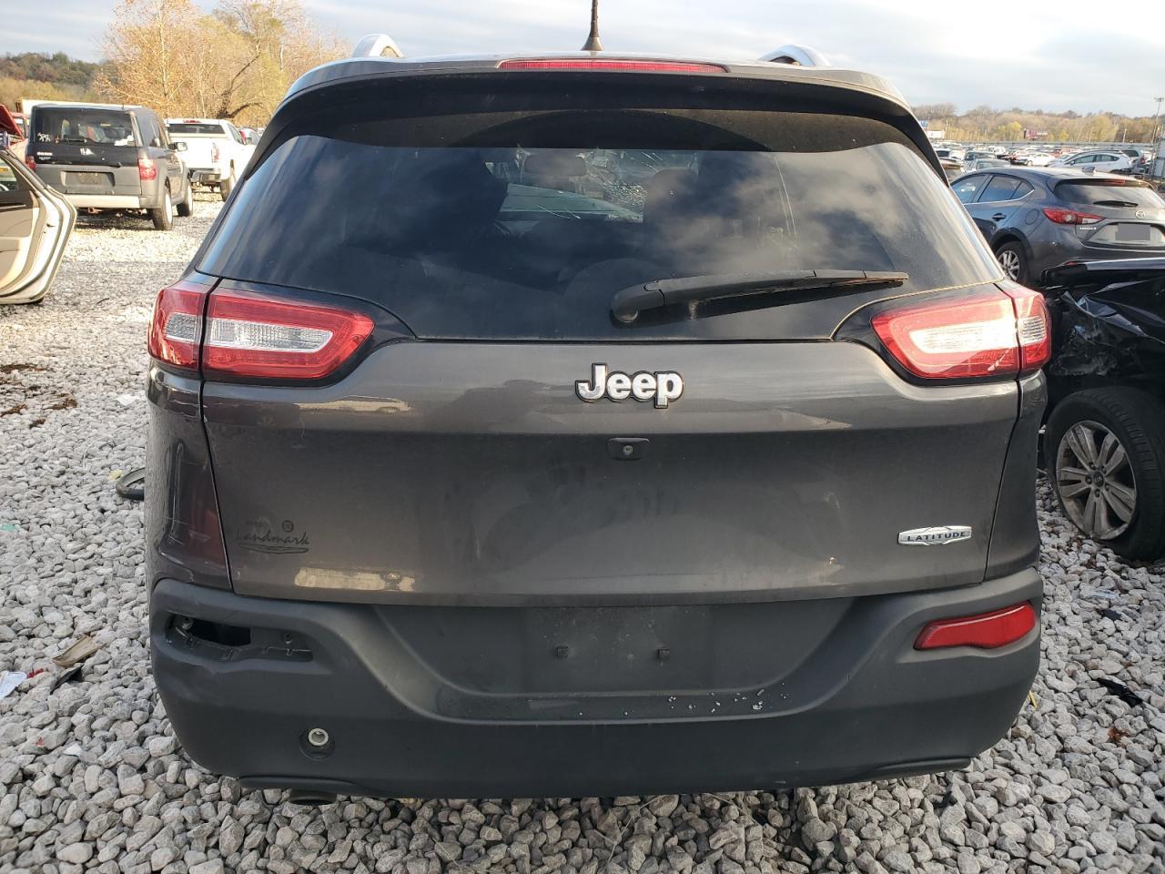 2016 Jeep Grand Cherokee VIN 1C4PJLCB9GW377119 Copart auction photo, front end damage thumbnail 6