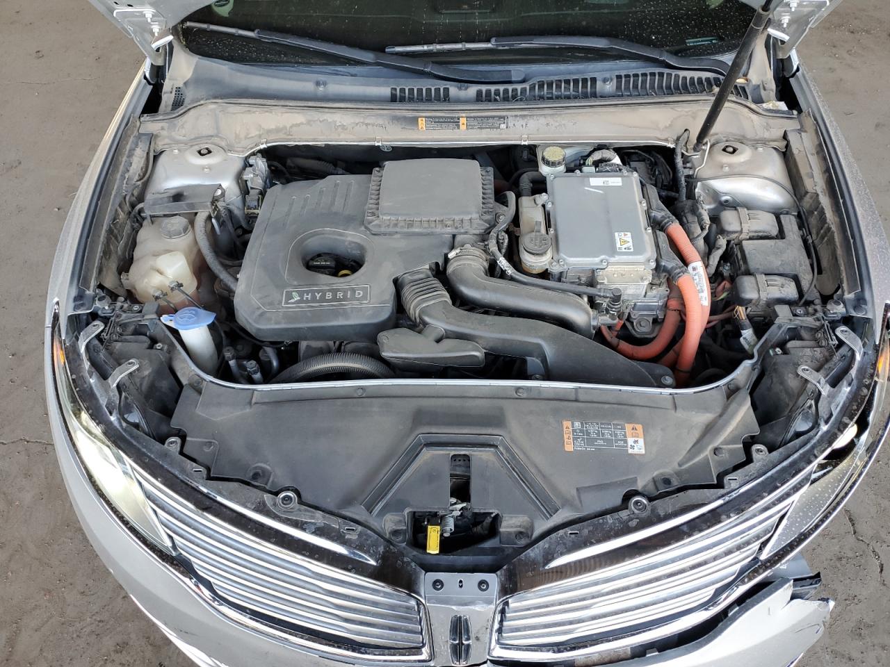2014 Lincoln MKZ VIN 3LN6L2LUXER804675 Copart auction photo, minor dent/scratches damage thumbnail 11