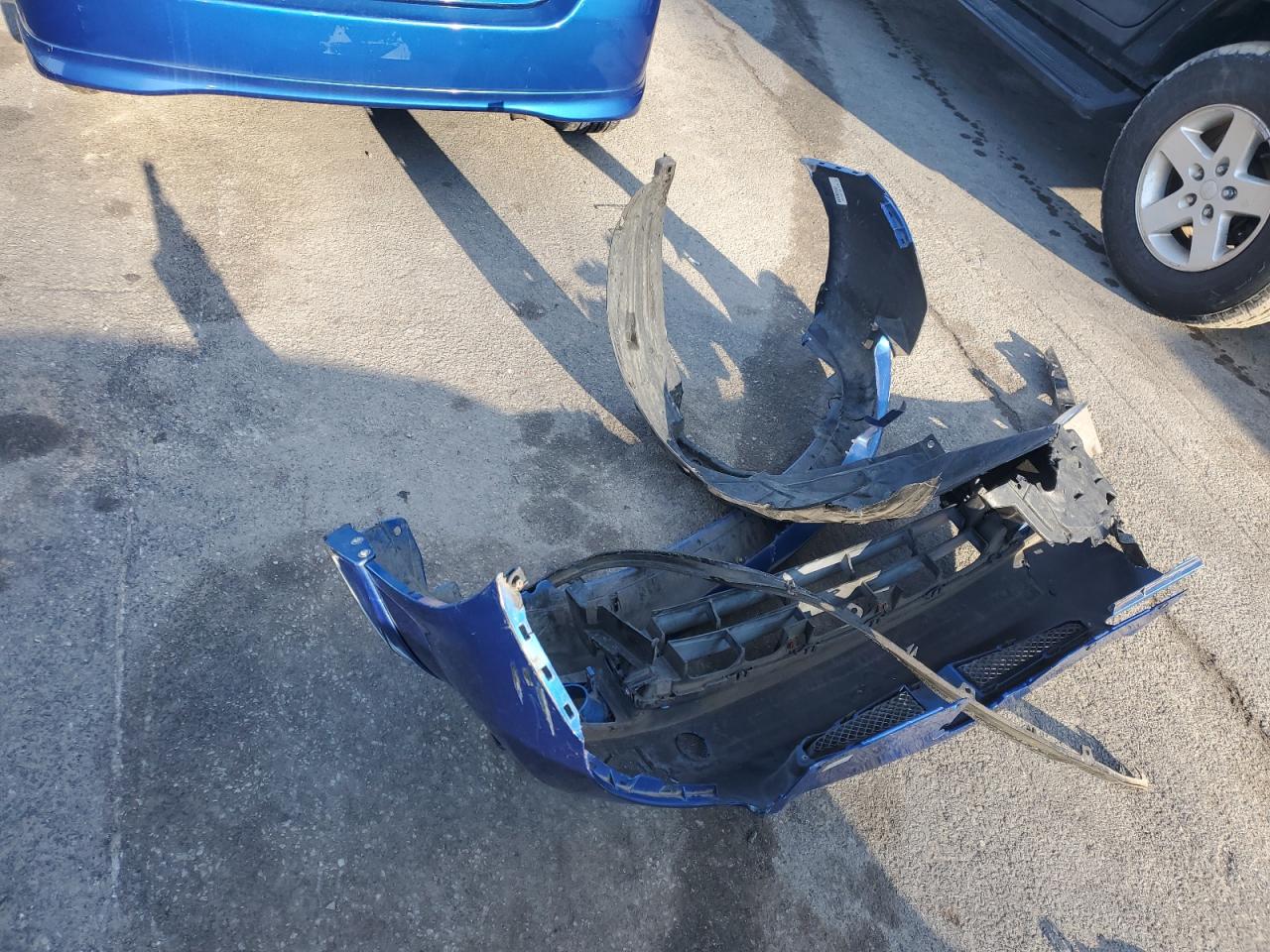 2008 Honda Fit VIN JHMGD38608S000883 Copart auction photo, front end damage thumbnail 12