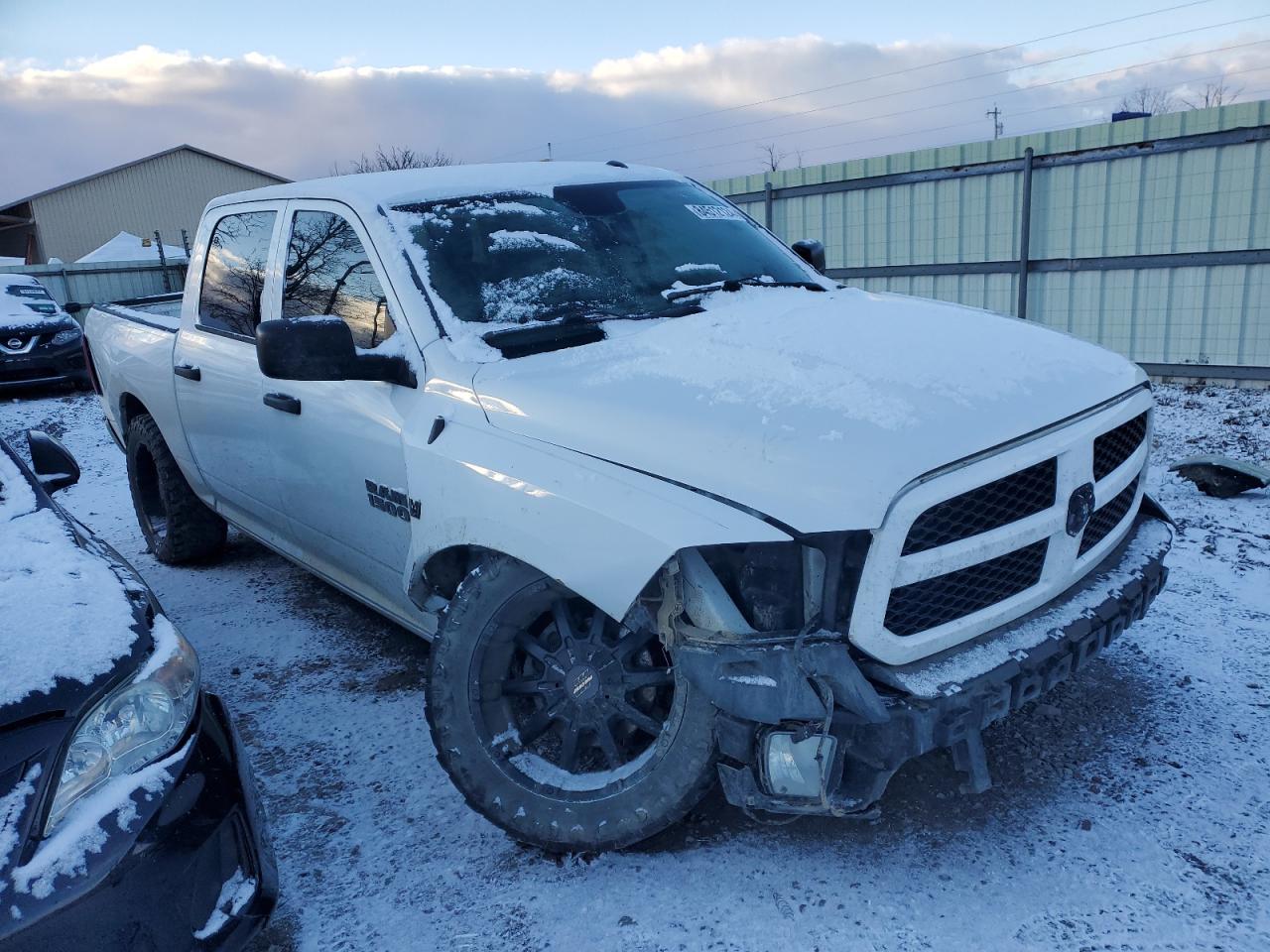 2016 RAM 1500 VIN 3C6RR7KT9GG289910 Copart auction photo, front end / undercarriage damage thumbnail 4