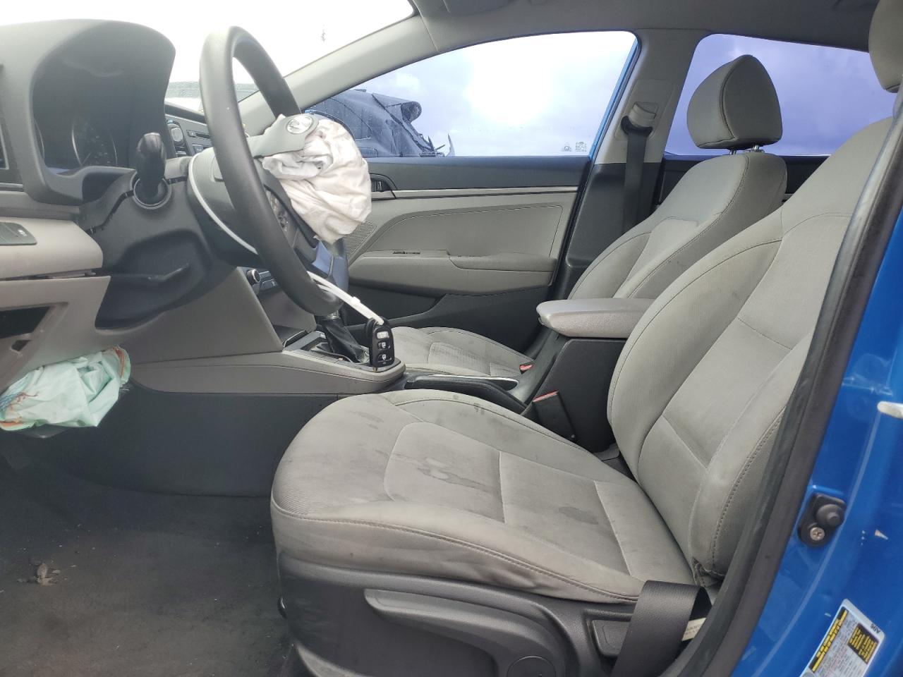 2017 Hyundai Elantra VIN KMHD74LF6HU085754 Copart auction photo, all over damage thumbnail 7
