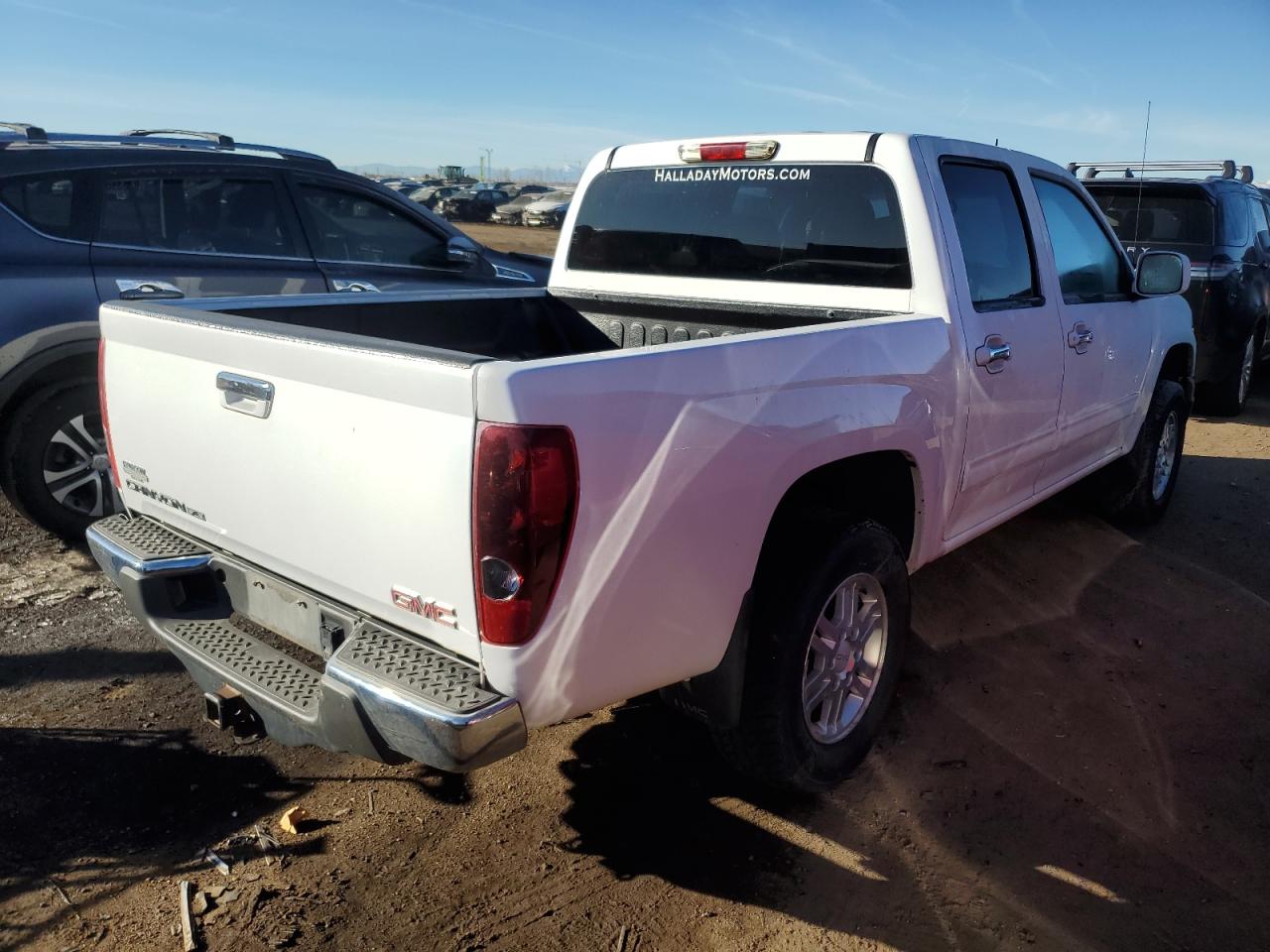 2011 GMC Canyon VIN 1GTH6MFE7B8121320 Copart auction photo, mechanical damage thumbnail 3