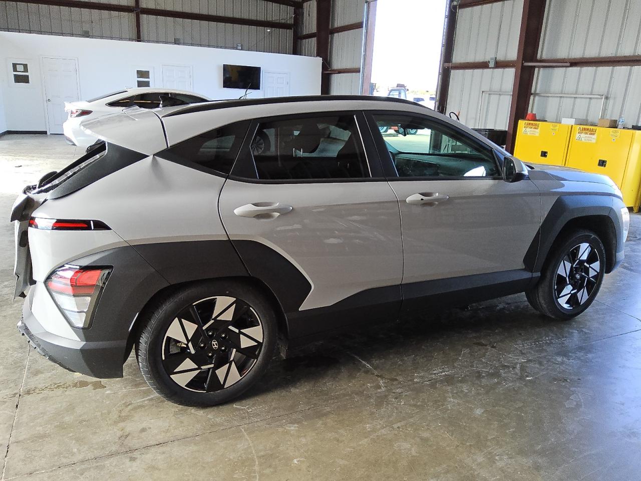 2024 Hyundai Kona VIN KM8HB3AB5RU149312 Copart auction photo, rear end damage thumbnail 3