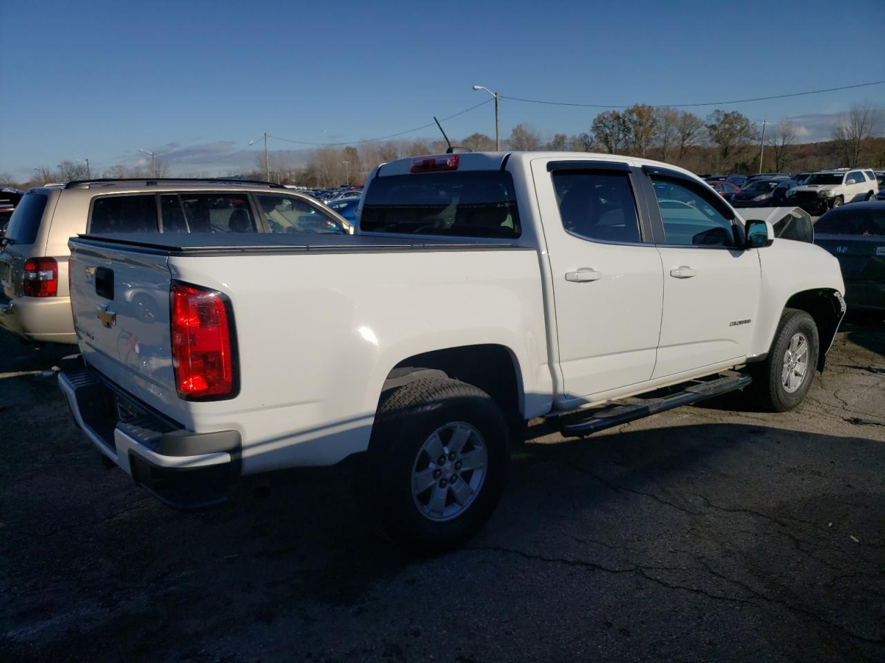 2019 Chevrolet Colorado VIN 1GCGSBEN4K1187216 Copart auction photo, front end damage thumbnail 3