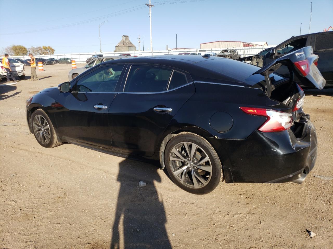 2018 Nissan Maxima VIN 1N4AA6APXJC361273 Copart auction photo, rear end damage thumbnail 2