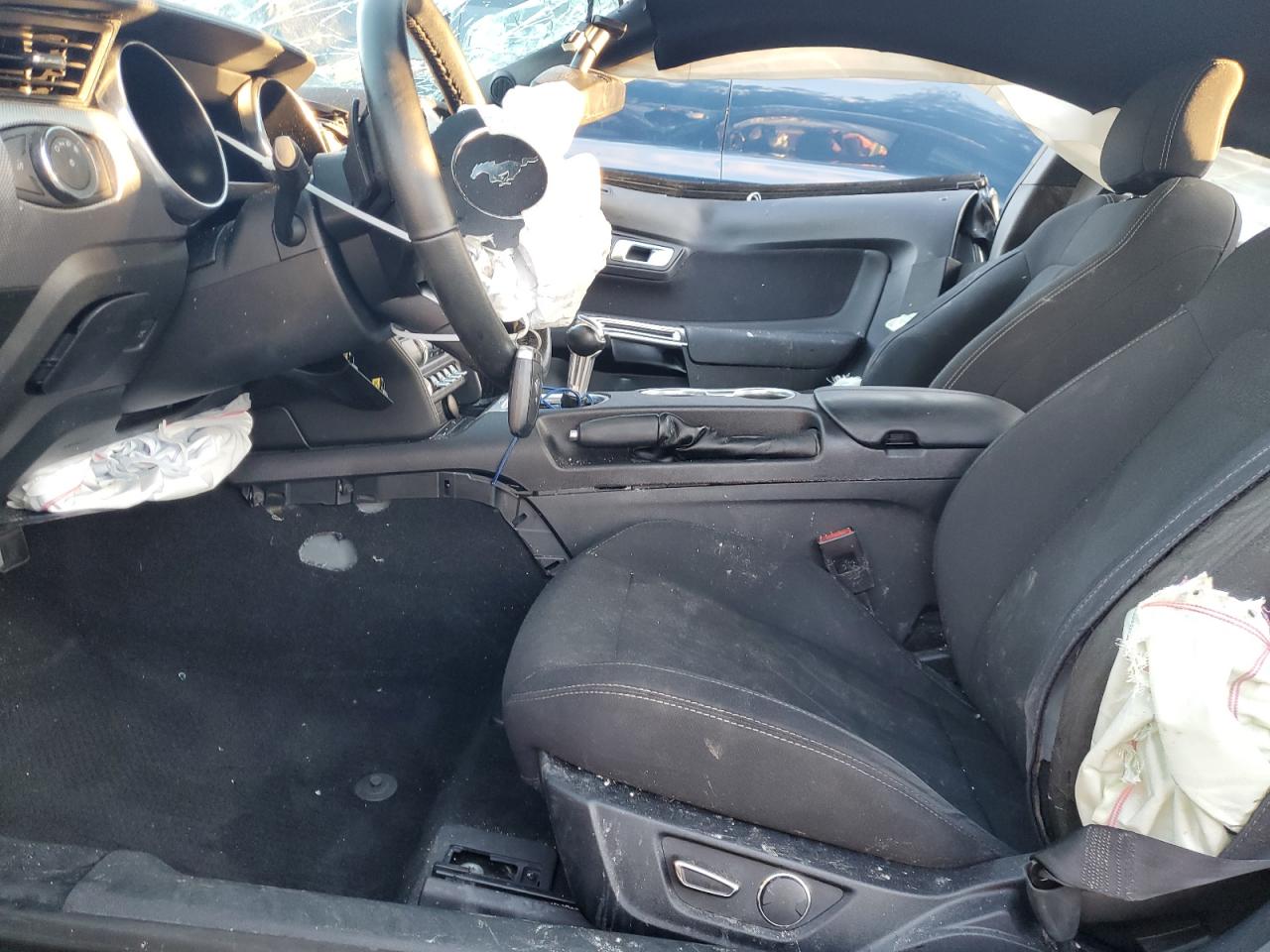 2019 Ford Mustang VIN 1FA6P8THXK5194067 Copart auction photo, all over damage thumbnail 7