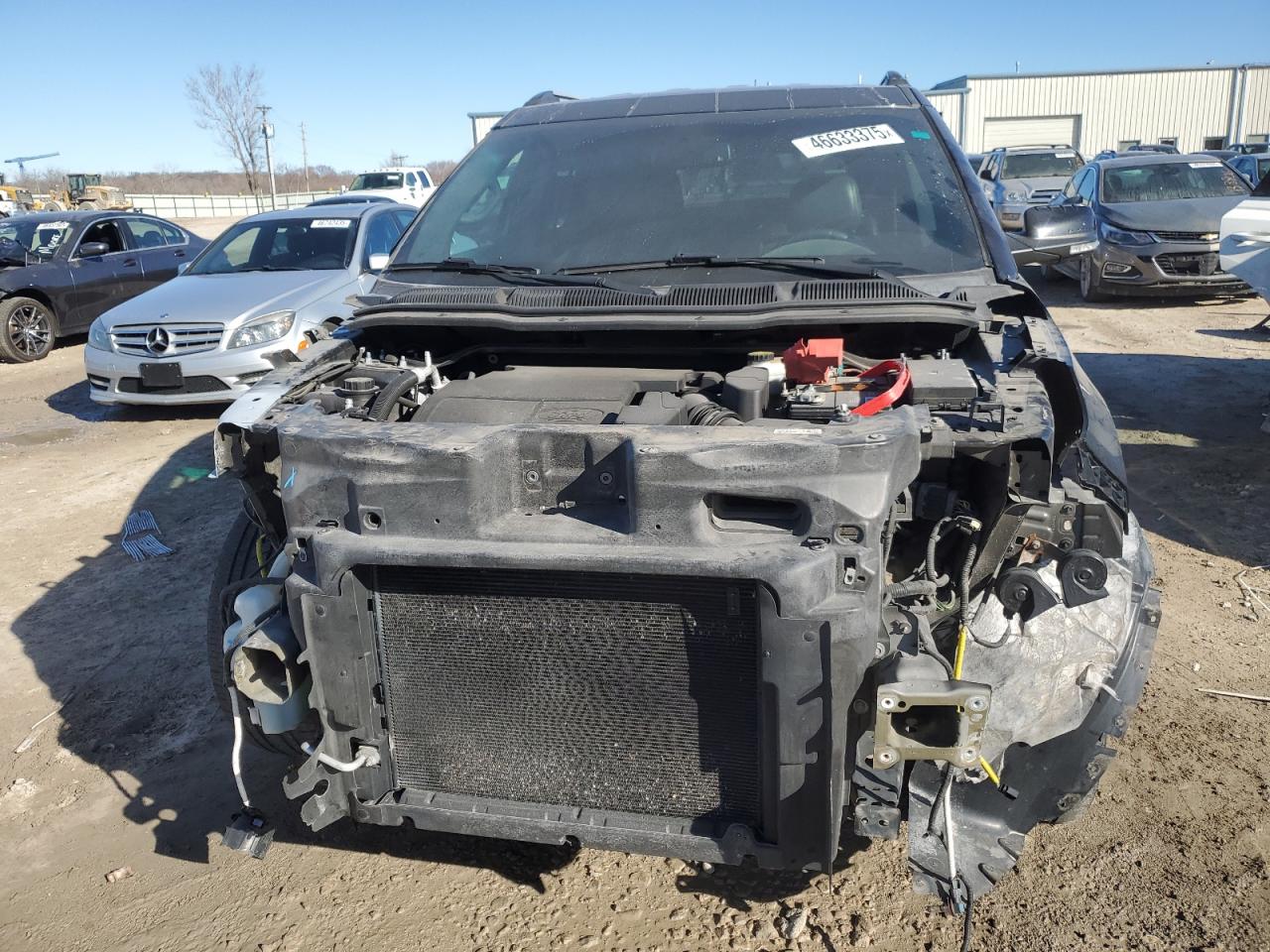 2015 Ford Explorer VIN 1FM5K7F87FGC69372 Copart auction photo, front end damage thumbnail 5