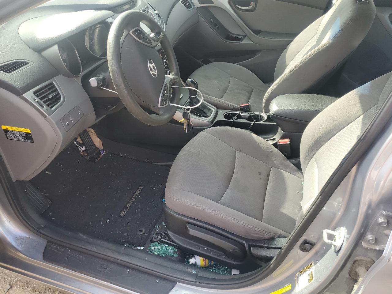 2015 Hyundai Elantra VIN 5NPDH4AE9FH633054 Copart auction photo, front end damage thumbnail 7