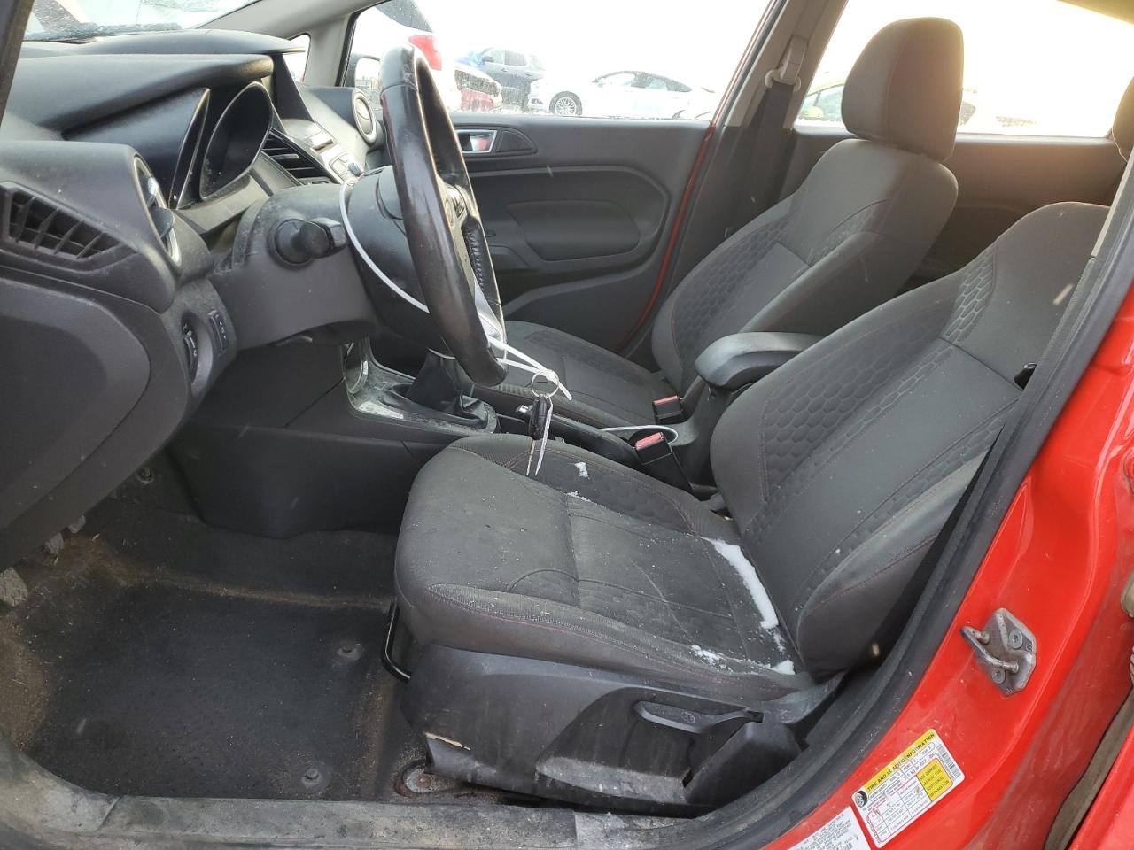 2014 Ford Fiesta VIN 3FADP4EJ9EM100422 Copart auction photo, rear end damage thumbnail 7