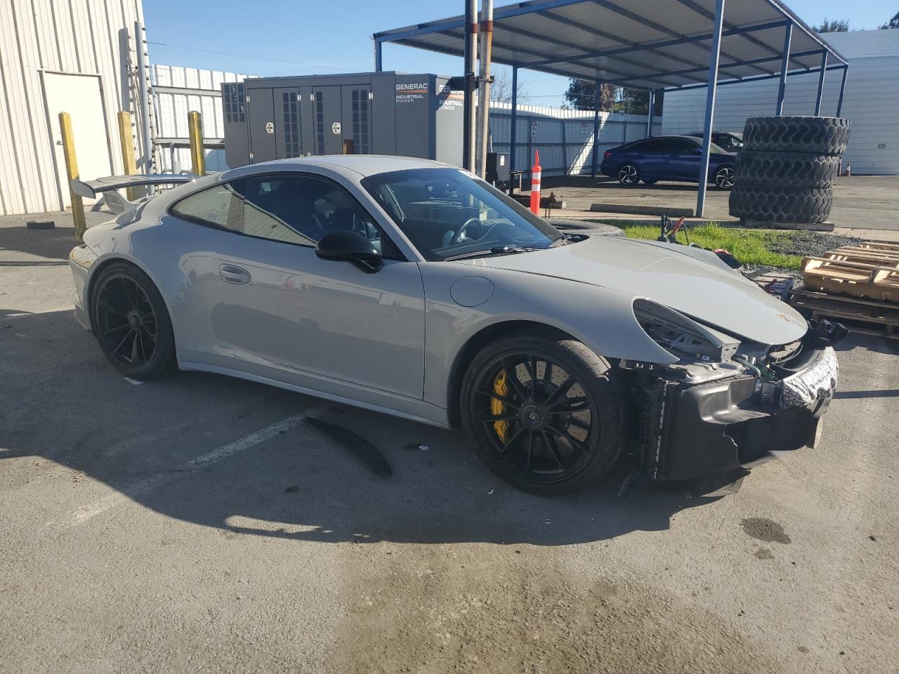 2015 Porsche 911 VIN WP0AC2A97FS189232 Copart auction photo, all over damage thumbnail 4