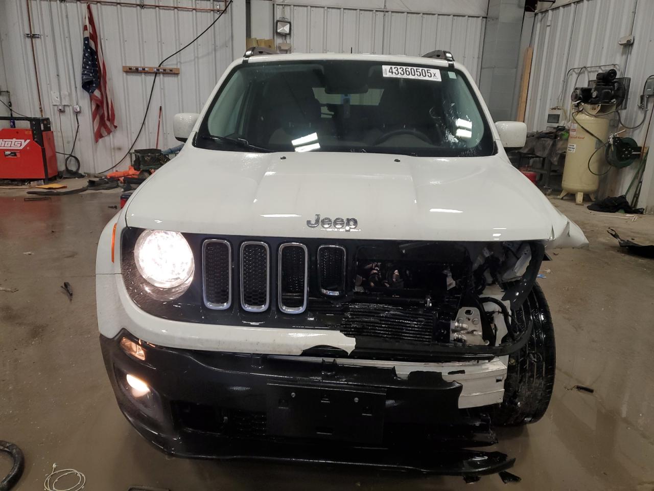 2015 Jeep Renegade VIN ZACCJBBT0FPB65658 Copart auction photo, front end damage thumbnail 5