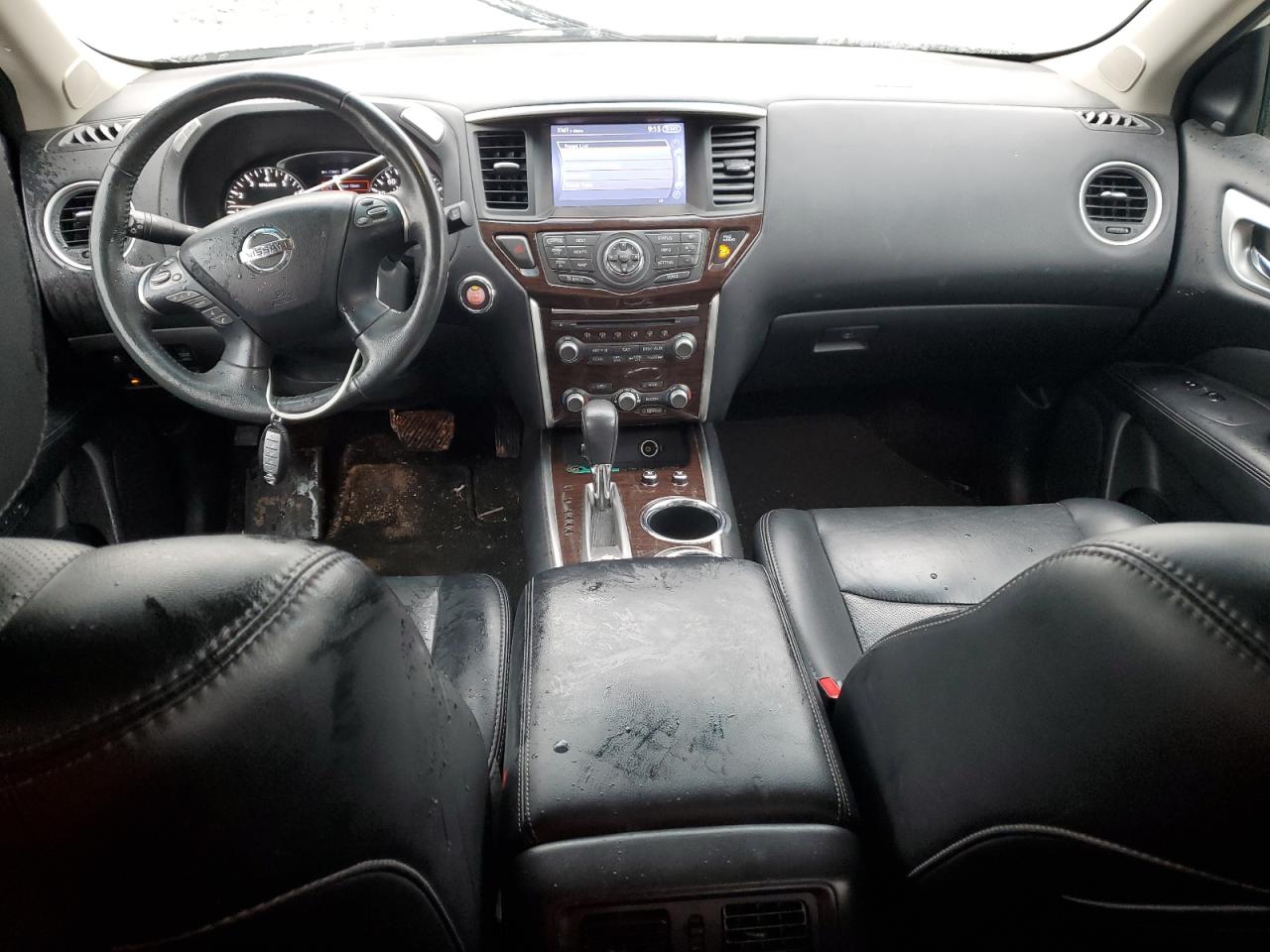 2016 Nissan Pathfinder VIN 5N1AR2MM8GC650783 Copart auction photo, front end / side damage thumbnail 8