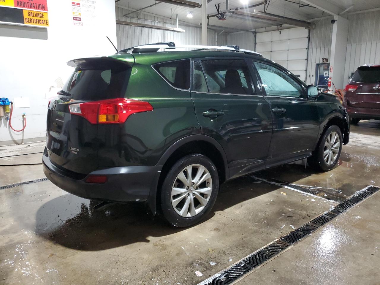2013 Toyota RAV 4 VIN 2T3DFREV5DW112481 Copart auction photo, front end / side damage thumbnail 3